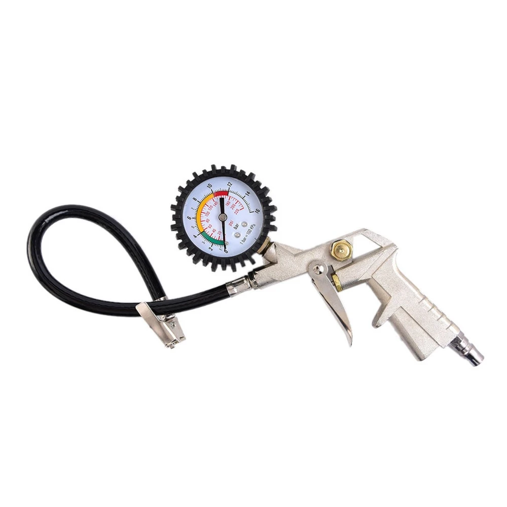 Pistolet de gonflage pneus avec manomètre pour compresseur d'air TSX TOOL