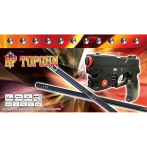 Pistolet RF LCD TopGun pour PS2, PS3 et PC compatible avec toute TV