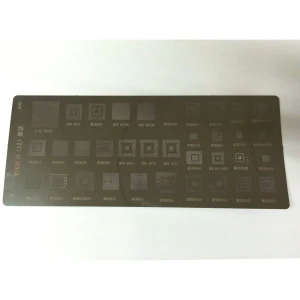 Plaque 36 Stencils MTK pour Mobile A90 - Outil de Reballing IC