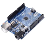 Carte Arduino Uno R3 compatible CH340 avec Atmega328p-PU - Satkit