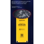 Vista frontal de la placa Mechanic BA27 para baterías de móviles