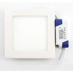 Panneau LED carré superslim 12W blanc froid 6000K