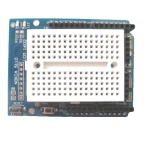 Carte de prototypage Protoshield avec mini breadboard pour Arduino