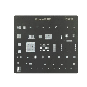 Plaque stencil IC iPhone 7plus - Gabarit BGA pour réparation et soudure