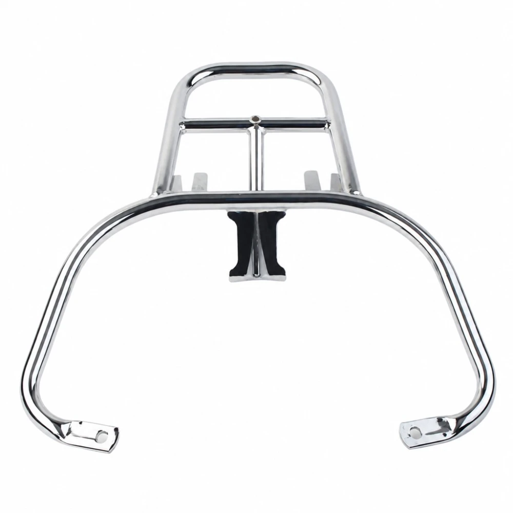 Porte-bagages arrière compatible avec Piaggio GTS 300 / Sprint 150 - Couleur Argenté
