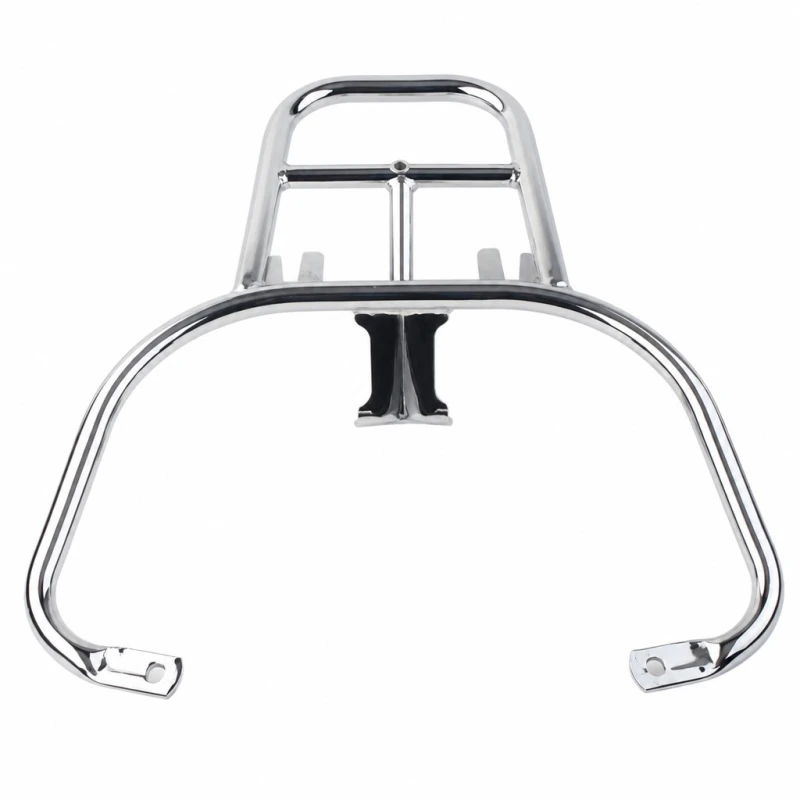 Porte-bagages arrière compatible avec Piaggio GTS 300 / Sprint 150 - Couleur Argenté