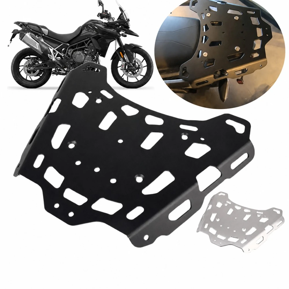 Porte-bagages arrière compatible avec Triumph Tiger 900 GT Pro / 850 Sport