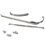 Protection latérale coque et boutons de rechange pour PSP2000