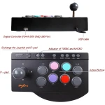 PXN 0082 Arcade Stick PS3 - Joystick arcade multiplateforme
