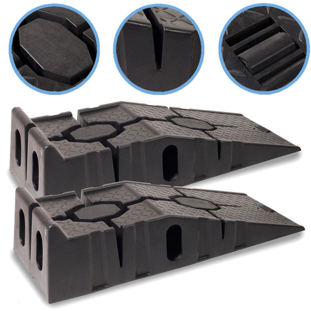 Rampes de voiture en plastique 2 tonnes x 2 unités pour véhicules 4x4 et plus