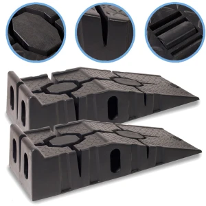 TSX TOOL Rampes de voiture en plastique 2 tonnes x 2 unités pour véhicules 4x4 et plus