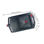 Bidón para aceite usado con capacidad de 8 litros y bandeja integrada