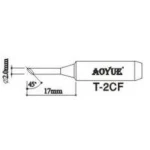 Pointe de rechange Aoyue T2CF compatible pour stations de soudage