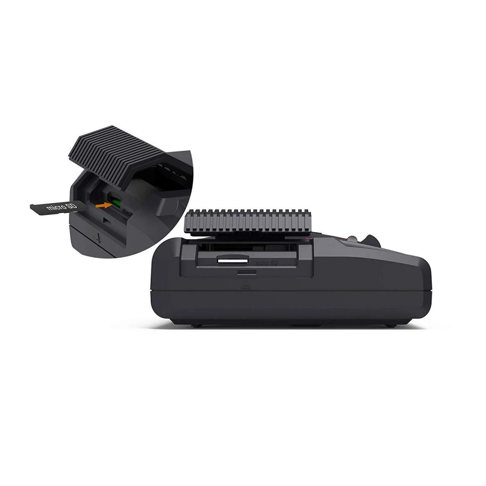 Vista lateral de la carcasa Retroflag MegaPi para Raspberry Pi 2/3/B+