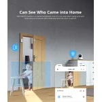 Capteur porte-fenêtre sans fil SONOFF DW2 RF pour alarme de sécurité domestique