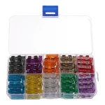 Kit 100 fusibles voiture avec 10 valeurs de 2A à 35A TSX TOOL