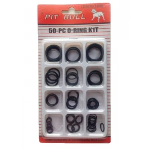 Kit de 50 joints toriques pour plomberie avec 12 tailles