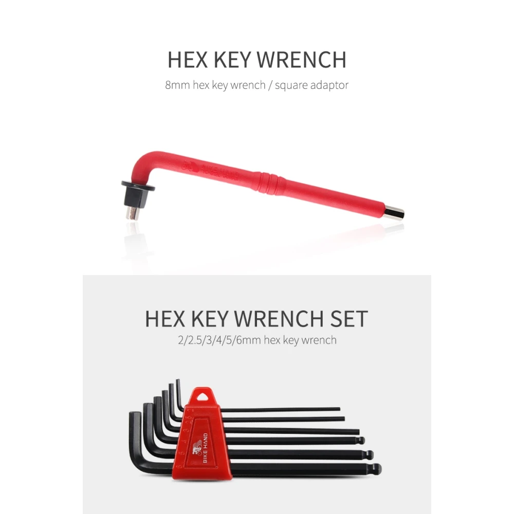 Kit outils vélo 18 en 1 Bikehand - jeu multifonction