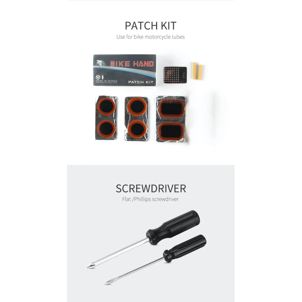 Kit outils vélo 18 en 1 Bikehand - jeu multifonction