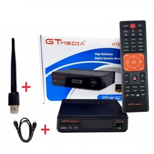 Openbox Récepteur satellite GTMEDIA Freesat V7S HD avec USB WiFi inclus