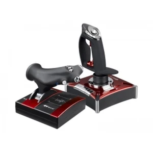 Mayflash Système de contrôle de vol double joystick pour PC avec gamepad et double throttle