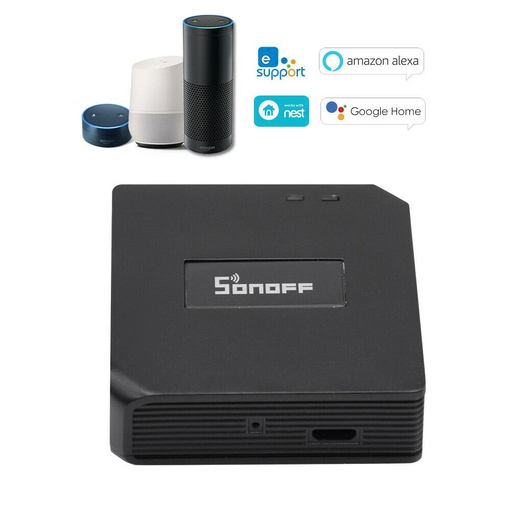 Sonoff RF Bridge 433MHz WiFi sans fil compatible Alexa et Google Home
