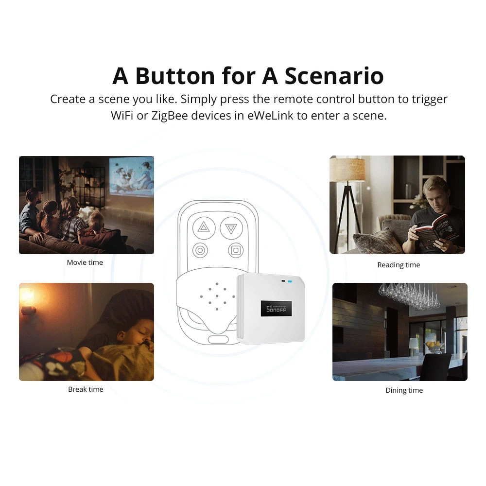 Sonoff RF Bridge R2 433MHz WiFi - passerelle RF vers WiFi