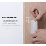 SONOFF SDW2 Capteur d'ouverture WiFi sans fil pour porte et fenêtre