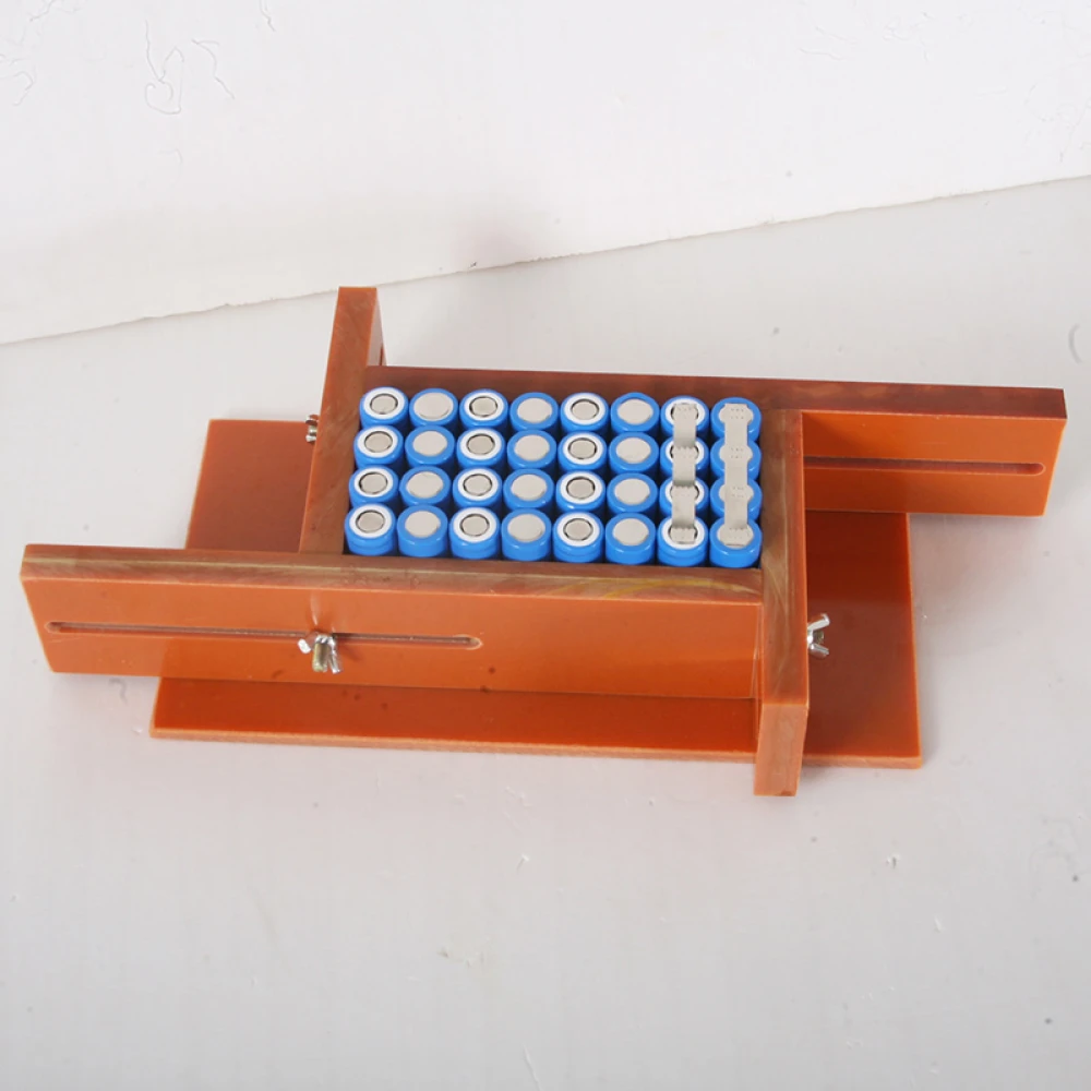 Accesorios para fabricar packs de baterías con soporte ajustable 18650