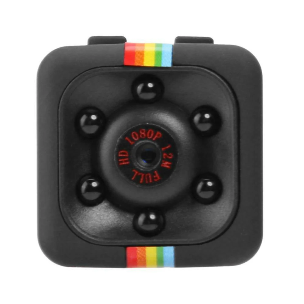 Vista lateral de la cámara compacta SQ11 Mini DV 1080p