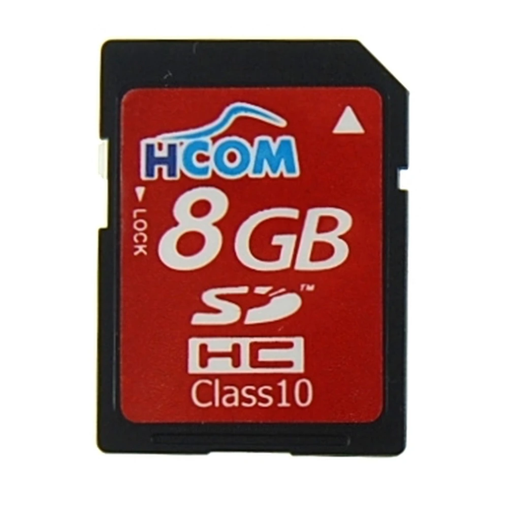 Carte SDHC 8GB Classe 10 haute vitesse pour stockage rapide