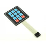 Clavier matriciel 4x3 flexible compatible Arduino pour projets électroniques