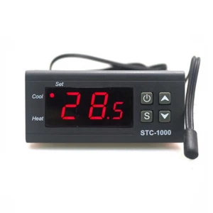 Victor Thermostat digital 220V STC-1000 avec contrôle froid et chaleur pour incubateurs et aquariums