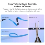 Ruban LED WiFi intelligent SONOFF L2 Lite 5 mètres avec télécommande et appli