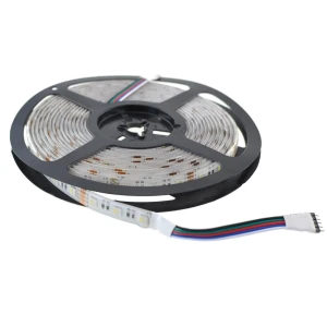 Bande LED RGBW 12V 5m IP67 pour éclairage extérieur et intérieur