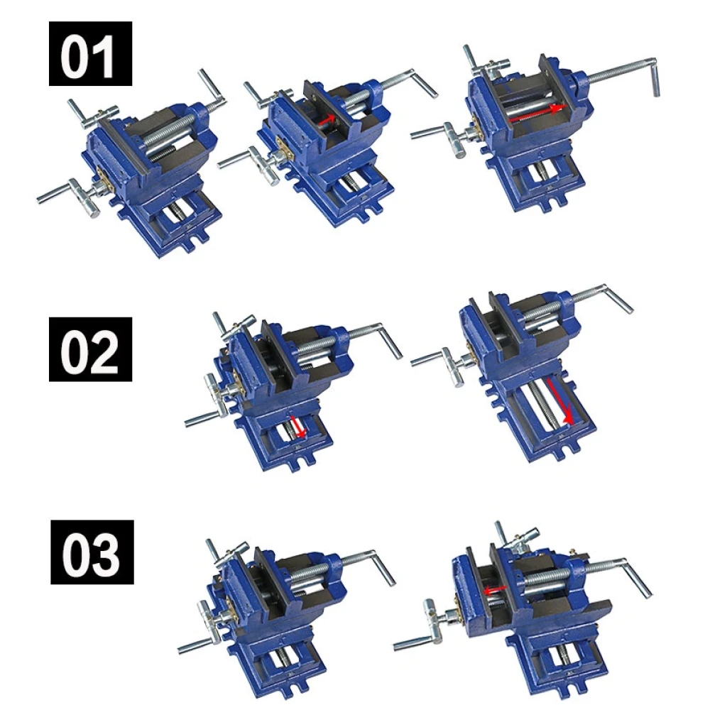Étau d’établi 100mm TSX TOOL pour travaux précis et robustes