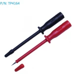 Sonda de prueba TP4164 roja y negra para medición electrónica con conexión banana