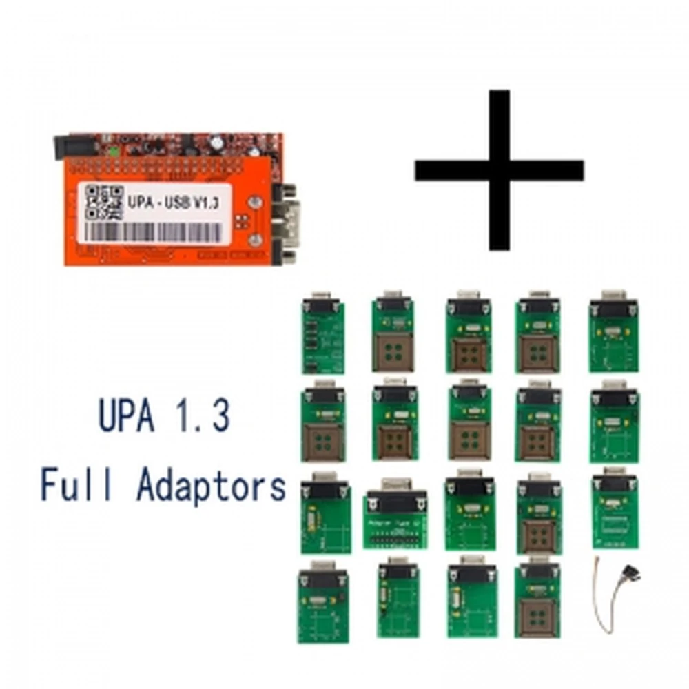 UPA USB Programmer V1.3 avec adaptateurs complets et fonction NEC