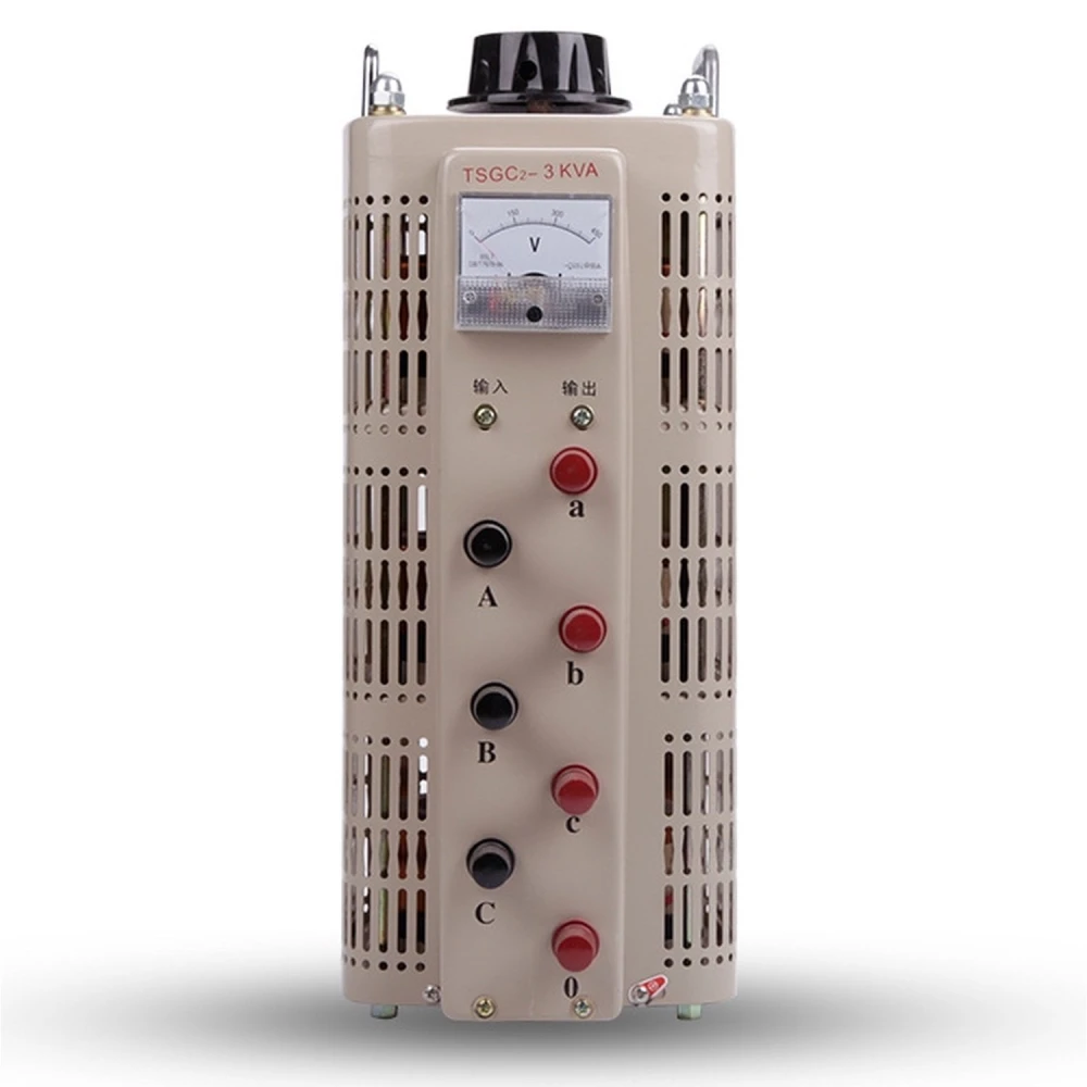 Variac triphasé 3KVA 12A 0-430V - transformateur de sortie variable CA