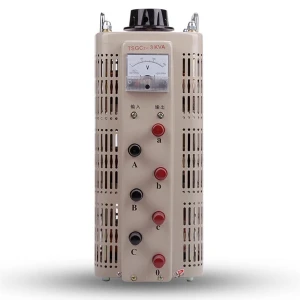 satkit Variac triphasé 3KVA 12A 0-430V - transformateur de sortie variable CA