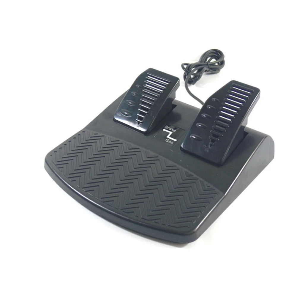 Volant de course avec pédales et vitesses pour PS3, PS2 et PC compatible