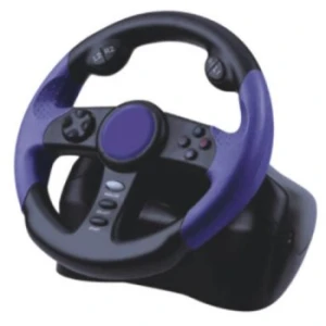 Mayflash Volant de course pour Playstation 2 avec pédales et technologie Dual Shock