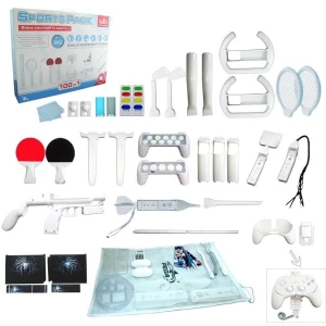 Wii Motion Plus 100in1 Sports Pack - set complet d’accessoires Nintendo Wii